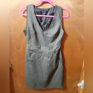 GAP Charcoal Sleeveless Mini Dress